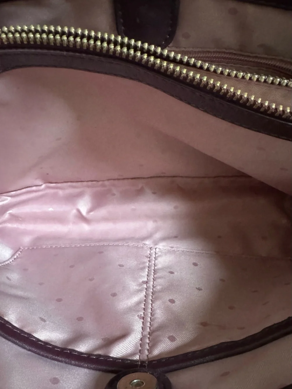 kate spade Quilted burgundy Leather Chain-Handle Shoulder Bag
